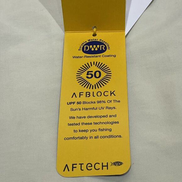 AFTCO Everyday Shorts Nylon Active Fit UPF 50 Mens 42x9 Bone Cream Fishing Beach - Picture 11 of 11